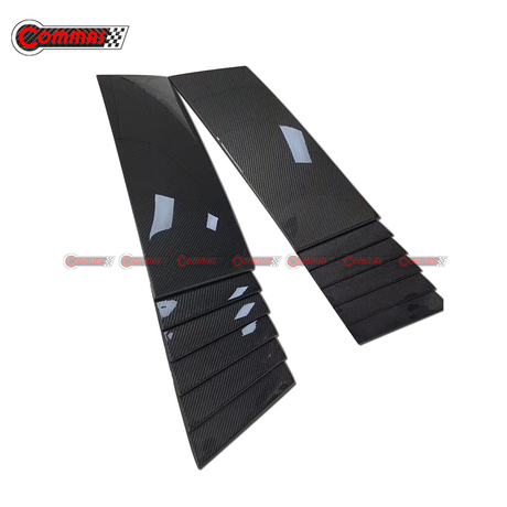 OEM スタイルカーボンファイバーエンジンサイドベントランブロギーニガヤルド LP550 LP560 LP570