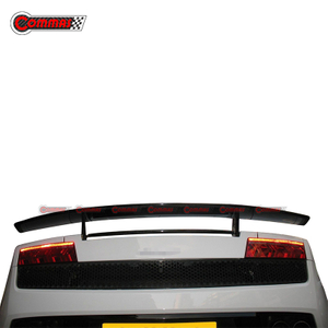 DMC スタイルカーボンファイバーリアウイングスポイラーランブロギーニガヤルド LP550 LP560 LP570