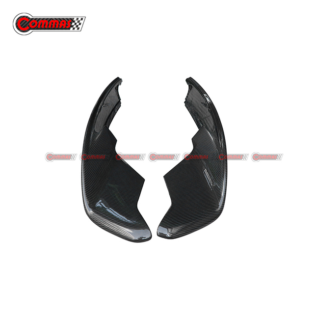 OEM カーボンファイバー フロント バンパー ラップ アングル マクラーレン 540C-570S 用