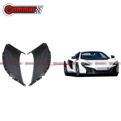 マクラーレン 650S 用 OEM スタイル カーボンファイバー サイド ベント