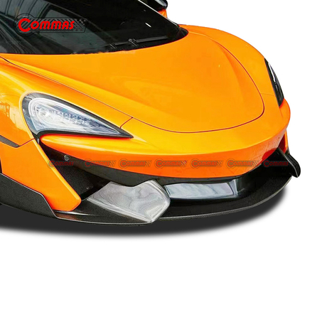 620r スタイルカーボンファイバーフロントスプリッターマクラーレン 540C 570S