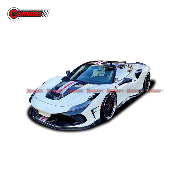 フェラーリ F8 用 Keyvany スタイル カーボンファイバー ボディキット