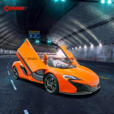 マクラーレン 650S 用 OEM スタイルカーボンファイバーサイドスカート