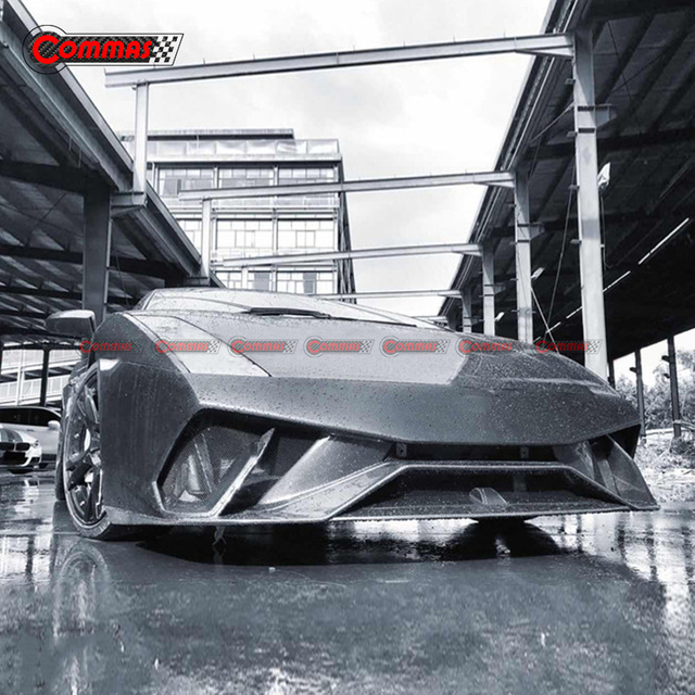 パフォーマンススタイルカーボンファイバーフロントバンパーボディキットランブロギーニガヤルド LP550 LP560 LP570