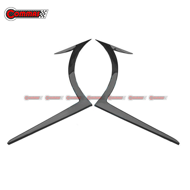 OEM スタイルカーボンファイバーフロントフェンダートリムランブロギーニガヤルド LP550 LP560 LP570