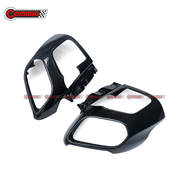 フェラーリ 812 用 OEM スタイル カーボンファイバー リア ラップ アングル