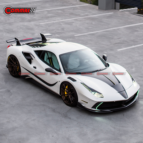 フェラーリ 488 用 Mansory スタイル カーボンファイバーフェンダー