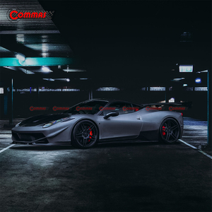 フェラーリ 458 用 SVR スタイル カーボンファイバー リア スポイラー