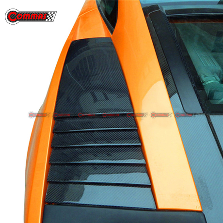 OEM スタイルカーボンファイバーエンジンサイドベントランブロギーニガヤルド LP550 LP560 LP570