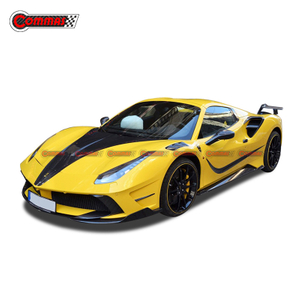 Mansory スタイル カーボンファイバー グラスファイバー ボディキット フェラーリ 488用