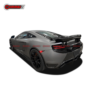 Vorsteiner スタイルカーボンファイバーリアリップディフューザーマクラーレン MP4 12C 650S