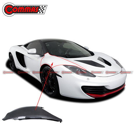 マクラーレン MP4 12C 用 OEM スタイルのカーボンファイバー車フェンダー