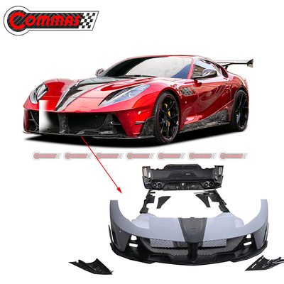 フェラーリ 812 用ハーフカーボンファイバー Mansory スタイル ボディキット