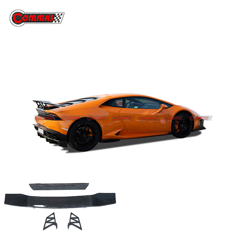 ランボルギーニ ウラカン LP610 LP580 用 DMC スタイル カーボンファイバー リア スポイラー ウィング