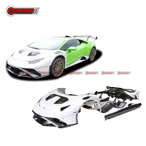 ランボルギーニ ウラカン Lp610 Lp580 用 STO スタイル ハーフ カーボン ファイバー ボディ キット 