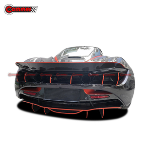 マクラーレン 720S 用 Vorsteiner スタイル カーボンファイバー リア ディフューザー リップ