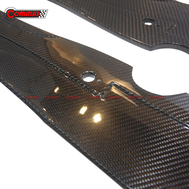 マクラーレン720S用カーボンファイバーサイドスカートエクステンションブレード