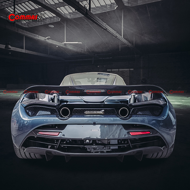 OEM スタイルのカーボンファイバーリアダックテールスポイラーウィングマクラーレン 720S