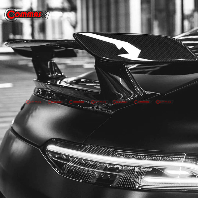 メルセデスベンツ AMG GT 用 GTR スタイルカーボンファイバーリアスポイラーウィング