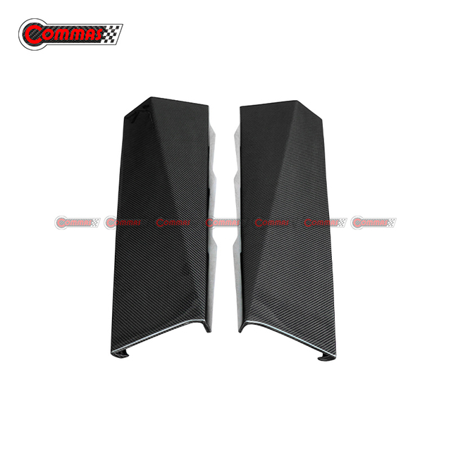 Novitec スタイルカーボンファイバーリアエンジントランクリッドエアインテークベントストリップトリムランボルギーニアヴェンタドール Lp700