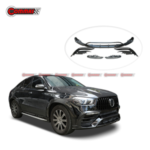 Topcar スタイルカーボンファイバーフロントリップバンパーメルセデスベンツ GLE クーペ C167