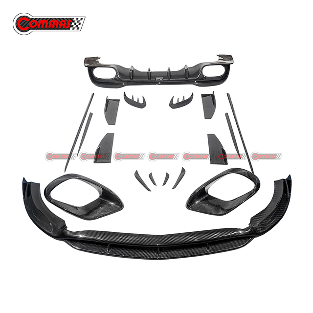 コンマススタイル カーボンファイバーボディキット メルセデスベンツ CLA W118 CLA35AMG用